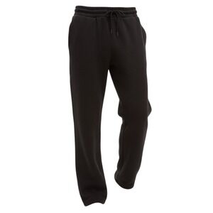 Mode of One Mens Regular Fit Fleece Joggers in Deep Black Size XXL  new